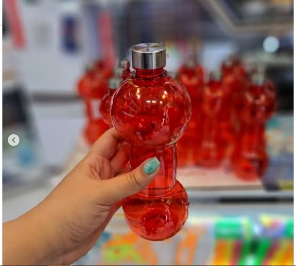 قمقمه آب طرح دمبل