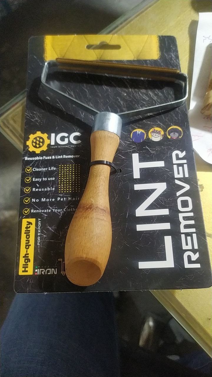 پرزگیر دسته چوبی igc