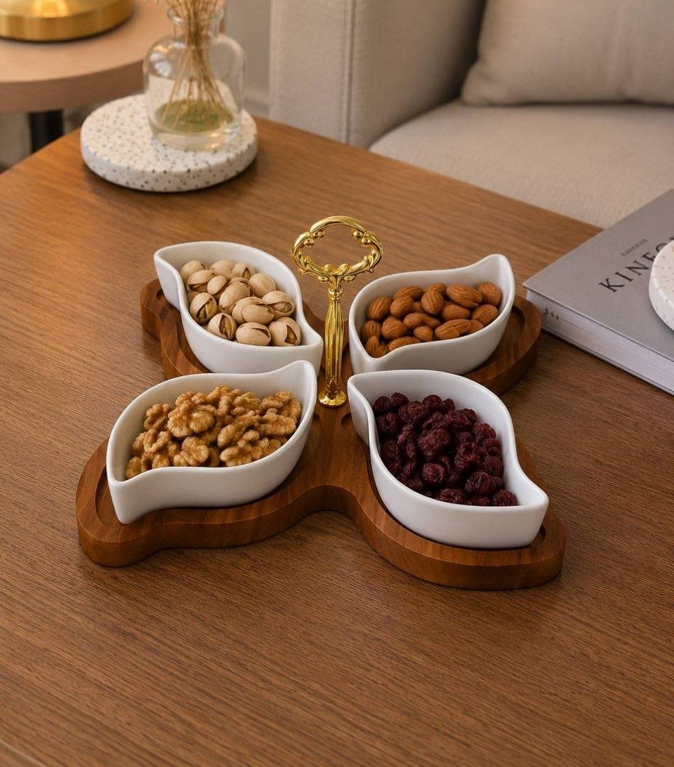اردو خوری پرتو چهار خانه ساده (کف چوب ام دی اف ) AKO 25×25)