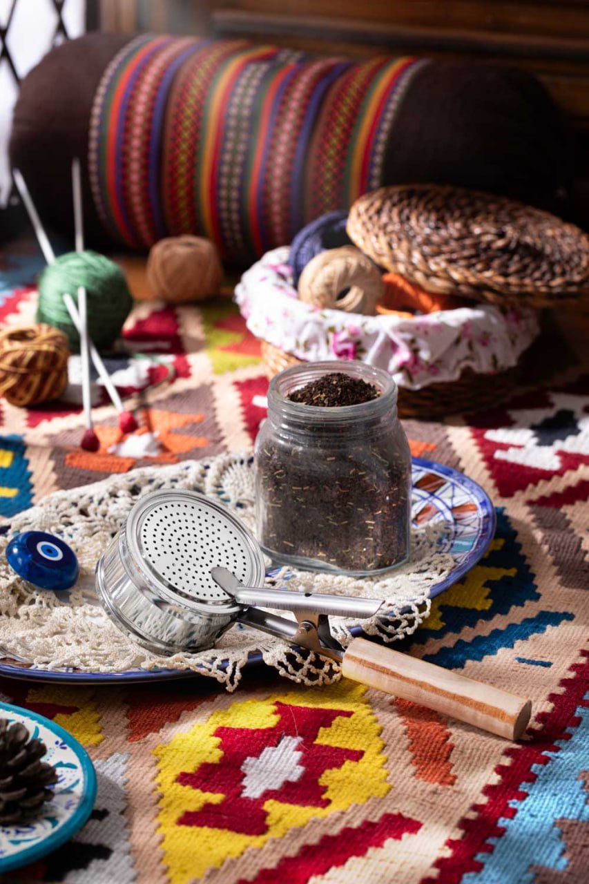 اسپند دودکن دسته چوبی