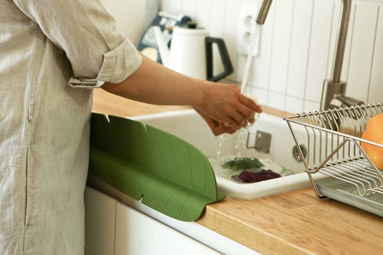 آبگیر سینک سیلیکونی طرح برگ آرتا