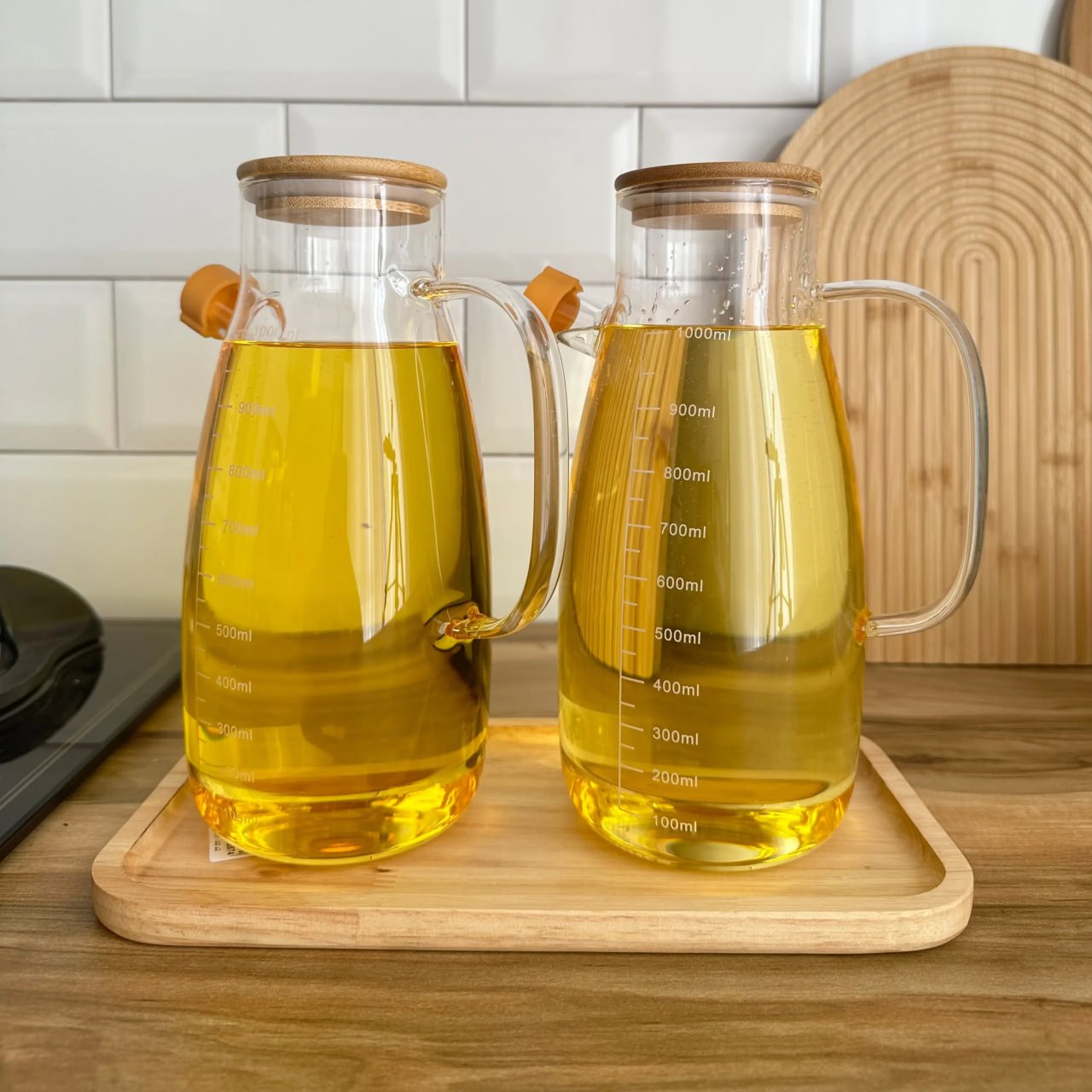 روغن ریز پیرکس درب بامبو 1000 میل