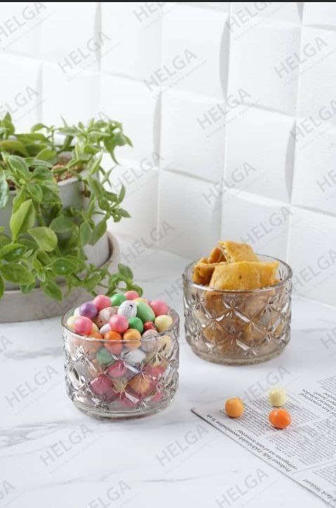 دسر خوری شامپاینی جفتی جعبه دار HELGA
