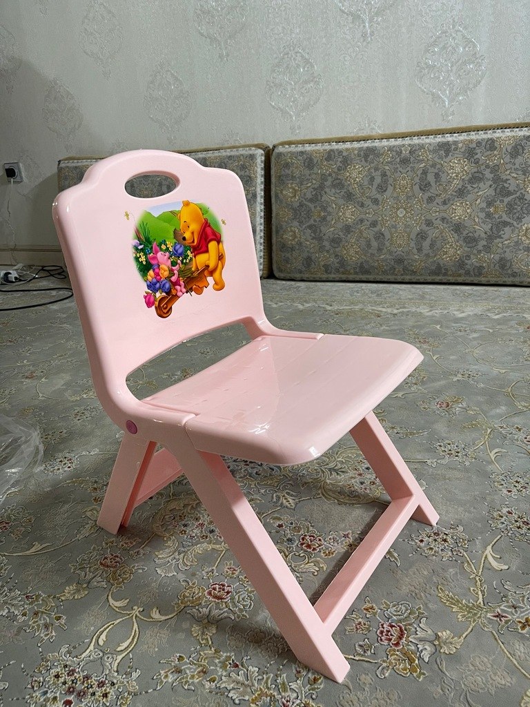 صندلی کودک تاشو چاپ دار تابا (ارتفاع 50 سانت)