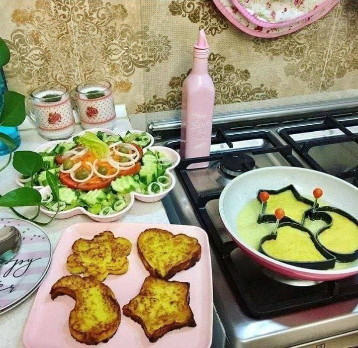 قالب کوکو و تخم مرغ چدنی 4 تایی