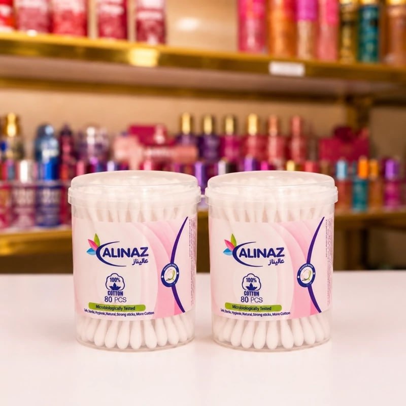 گوش پاک کن 80 عددی عالیناز
