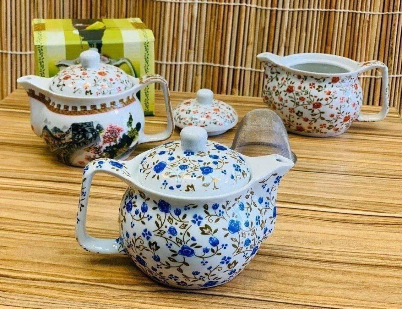 قوری دمنوش دسته بغل خارجی
